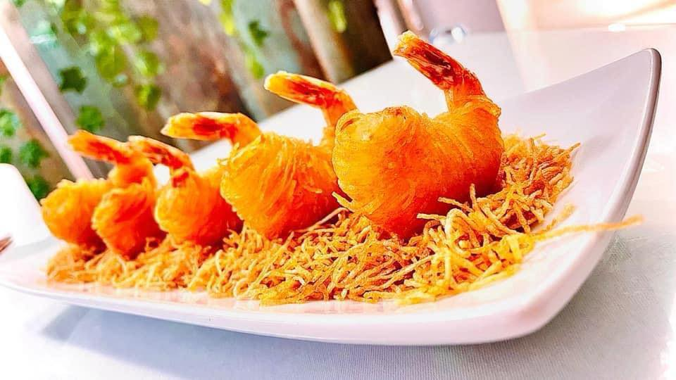 Crispy fried shrimp